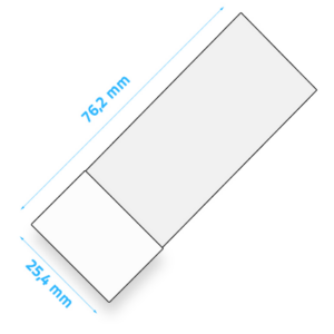 Szkiełka mikroskopowe z polem matowym 76 x 26 x 1mm 50szt